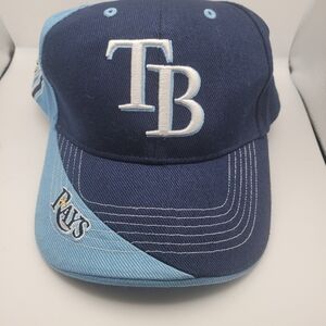 Tampa Bay Rays Ruggiano Embroidered 47brand Snapback Hat Cap Osfa